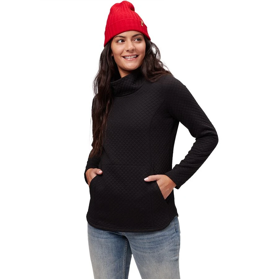 Stoic Quilted Cowl Neck Pullover - Women's 3 Stoic Quilted Cowl Neck Pullover - Women's - Image 3