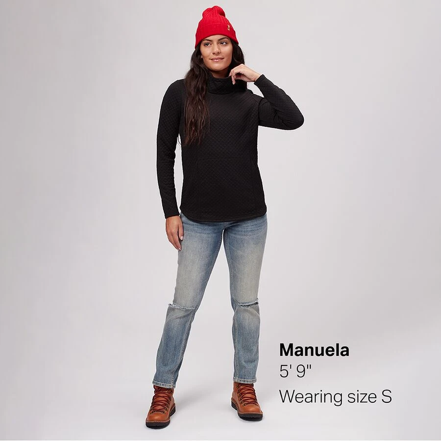 Stoic Quilted Cowl Neck Pullover - Women's 5 Stoic Quilted Cowl Neck Pullover - Women's - Image 5