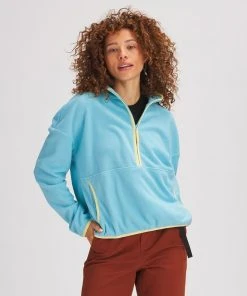 Stoic 1/4 Zip Micro Fleece Sweatshirt - Women's