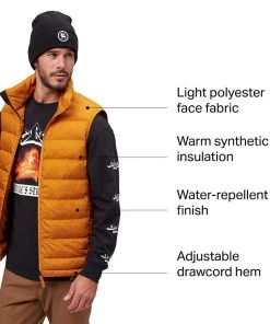 Stoic Insulated Vest - Men&apos;s -The Stoic Style Sales Shop BUCBRO D7 2