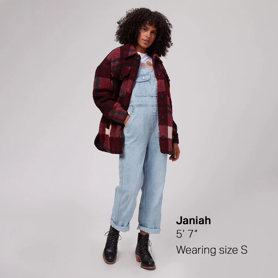 Stoic Oversized Shirt Jacket - Women's 4 Stoic Oversized Shirt Jacket - Women's - Image 4