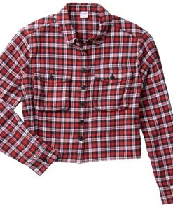 Stoic Daily Crop Flannel - Women's