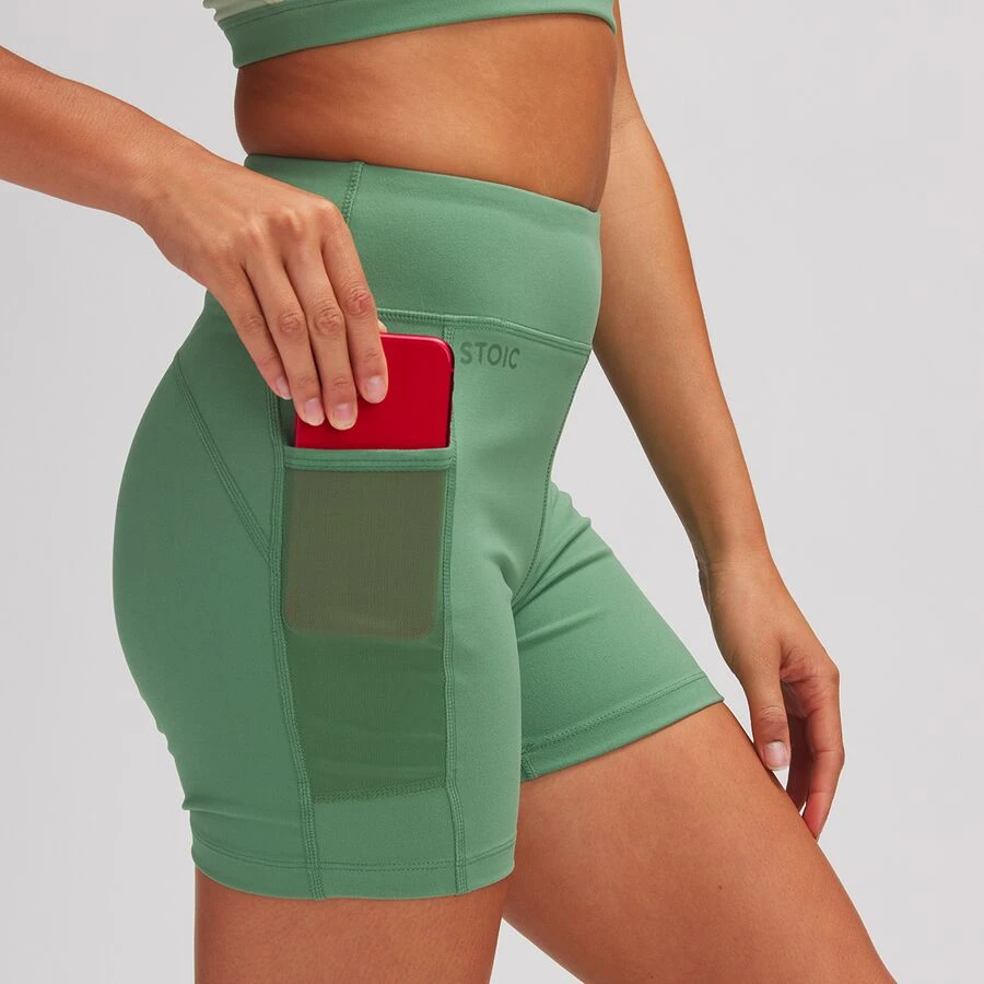 Stoic 4in Bike Short - Women's 9 Stoic 4in Bike Short - Women's - Image 9