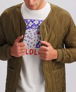 Stoic Quilted Jacket - Men&apos;s -The Stoic Style Sales Shop DAROLI D2 14