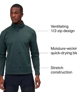 Stoic Tech 1/2-Zip Pullover - Men's 10 Stoic Tech 1/2-Zip Pullover - Men's -The Stoic Style Sales Shop DARSPR D11 1