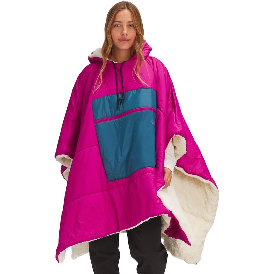 Stoic Sherpa Blanket Poncho 5 Stoic Sherpa Blanket Poncho - Image 5
