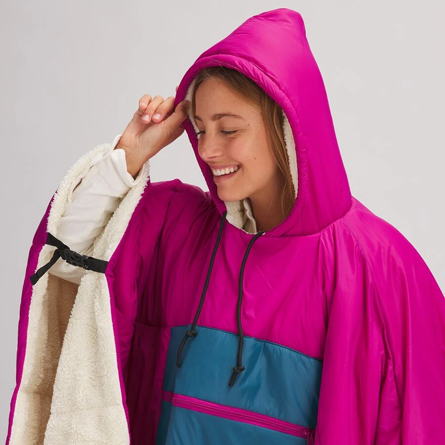 Stoic Sherpa Blanket Poncho 7 Stoic Sherpa Blanket Poncho - Image 7