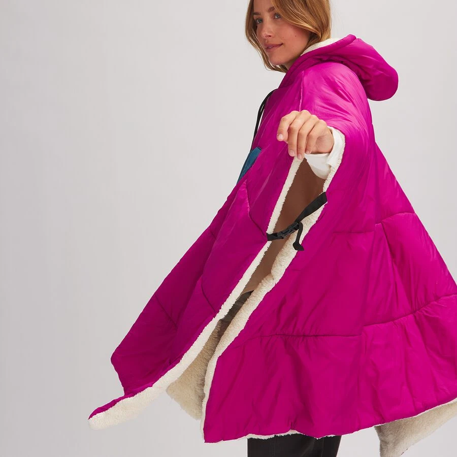 Stoic Sherpa Blanket Poncho 6 Stoic Sherpa Blanket Poncho - Image 6