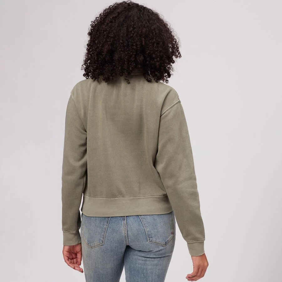 Stoic Cotton Cropped 1/4-Zip Pullover - Women's 6 Stoic Cotton Cropped 1/4-Zip Pullover - Women's - Image 6