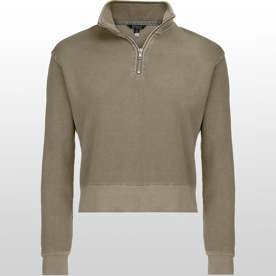 Stoic Cotton Cropped 1/4-Zip Pullover - Women's 5 Stoic Cotton Cropped 1/4-Zip Pullover - Women's - Image 5