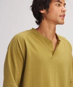 Stoic Daily Long-Sleeve Henley - Men's 34 Stoic Daily Long-Sleeve Henley - Men's -The Stoic Style Sales Shop GREMOS D9 1