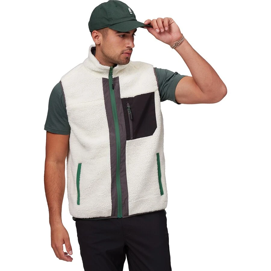 Stoic Reversible Mixed Media Sherpa Vest - Men's 6 Stoic Reversible Mixed Media Sherpa Vest - Men's - Image 6