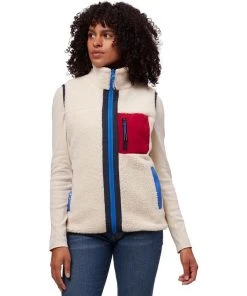 Stoic Reversible Mixed Media Sherpa Vest - Women&apos;s