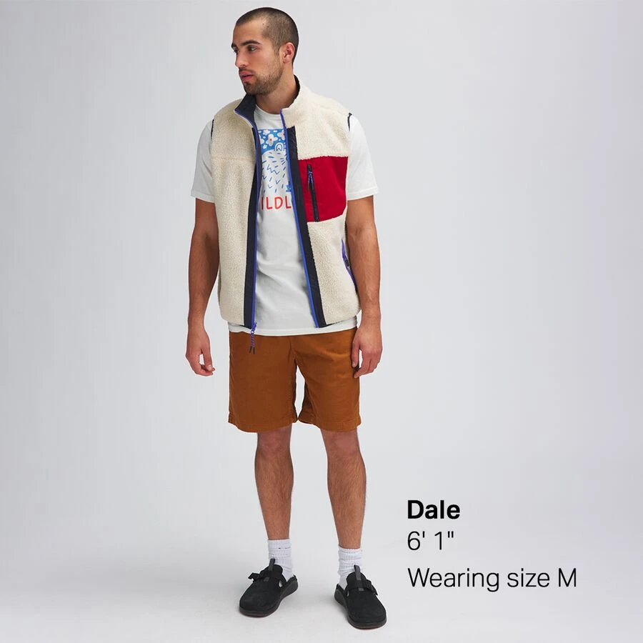 Stoic Reversible Mixed Media Sherpa Vest - Men's 2 Stoic Reversible Mixed Media Sherpa Vest - Men's - Image 2