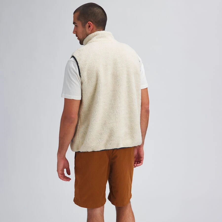 Stoic Reversible Mixed Media Sherpa Vest - Men's 5 Stoic Reversible Mixed Media Sherpa Vest - Men's - Image 5