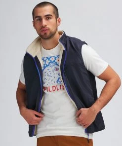 Stoic Reversible Mixed Media Sherpa Vest - Men's 10 Stoic Reversible Mixed Media Sherpa Vest - Men's -The Stoic Style Sales Shop KHAFRENAV D9 1