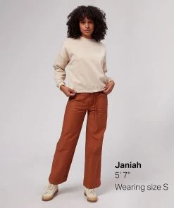 Stoic French Terry Crop Crewneck Hoodie - Women&apos;s -The Stoic Style Sales Shop KHA D5 2