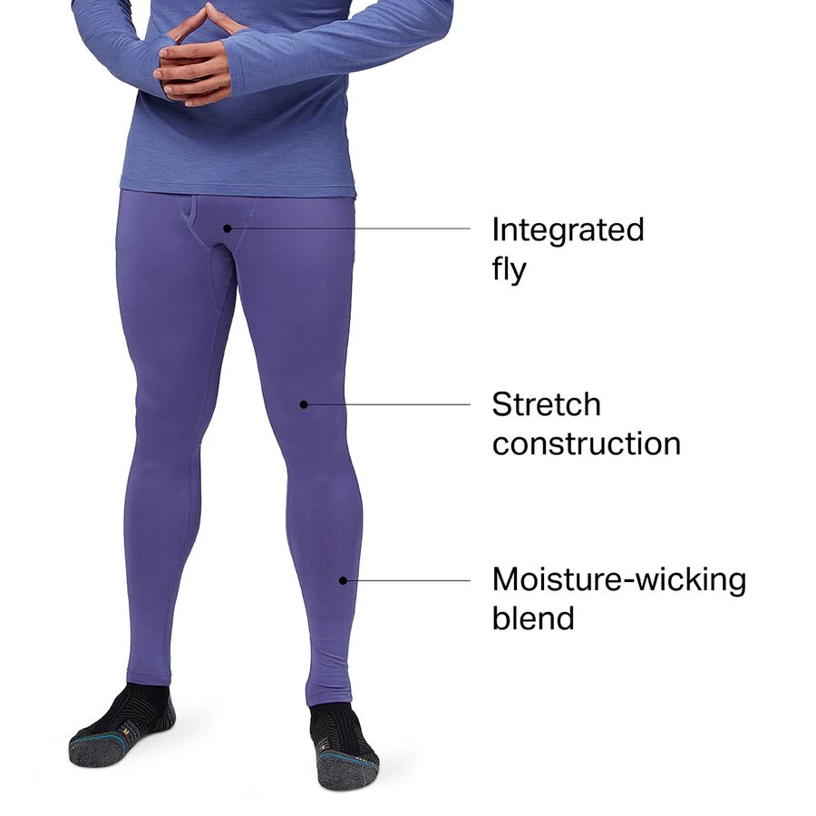 Stoic Midweight Baselayer Bottom - Men's 4 Stoic Midweight Baselayer Bottom - Men's - Image 4