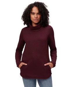 Stoic Quilted Cowl Neck Pullover - Women's 17 Stoic Quilted Cowl Neck Pullover - Women's -The Stoic Style Sales Shop MAU