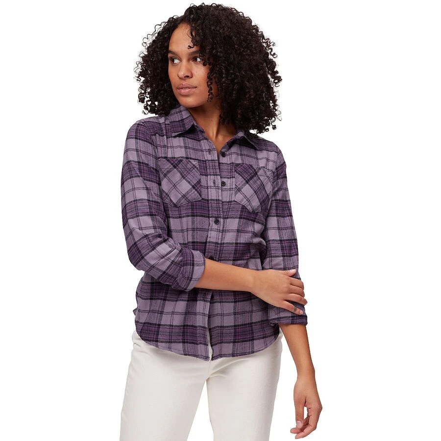 Stoic Super Soft Pocket Flannel Shirt - Women's 2 Stoic Super Soft Pocket Flannel Shirt - Women's - Image 2