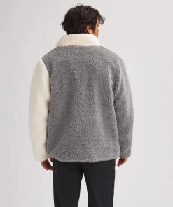 Stoic MTN Sherpa Full-Zip Jacket - Men&apos;s -The Stoic Style Sales Shop MOHAPUEG D5 1