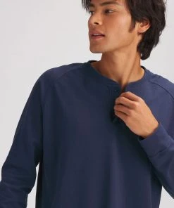 Stoic Daily Long-Sleeve Henley - Men's 23 Stoic Daily Long-Sleeve Henley - Men's -The Stoic Style Sales Shop MOOOCE D6 1