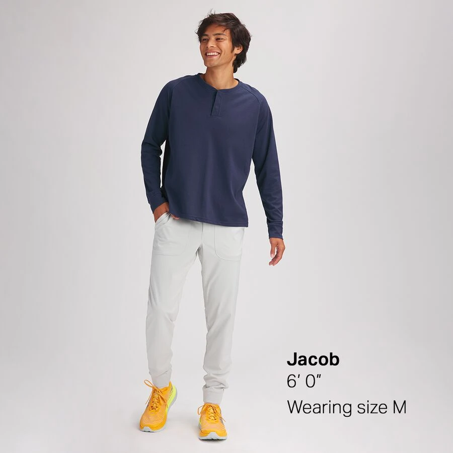 Stoic Daily Long-Sleeve Henley - Men's 2 Stoic Daily Long-Sleeve Henley - Men's - Image 2