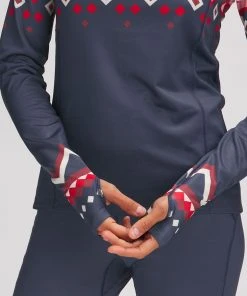 Stoic Lightweight Poly 1/4-Zip Baselayer Top - Women&apos;s -The Stoic Style Sales Shop NAVFAIISL D3 3