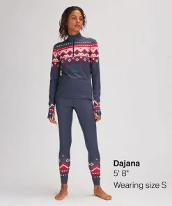 Stoic Lightweight Poly 1/4-Zip Baselayer Top - Women&apos;s -The Stoic Style Sales Shop NAVFAIISL D4 3