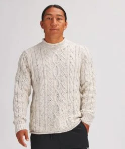Stoic Cableknit Roll Neck Sweater - Men&apos;s