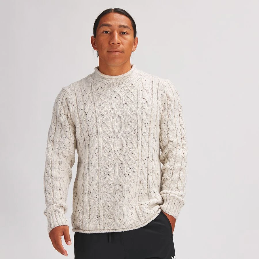 Stoic Cableknit Roll Neck Sweater - Men's 1 Stoic Cableknit Roll Neck Sweater - Men's