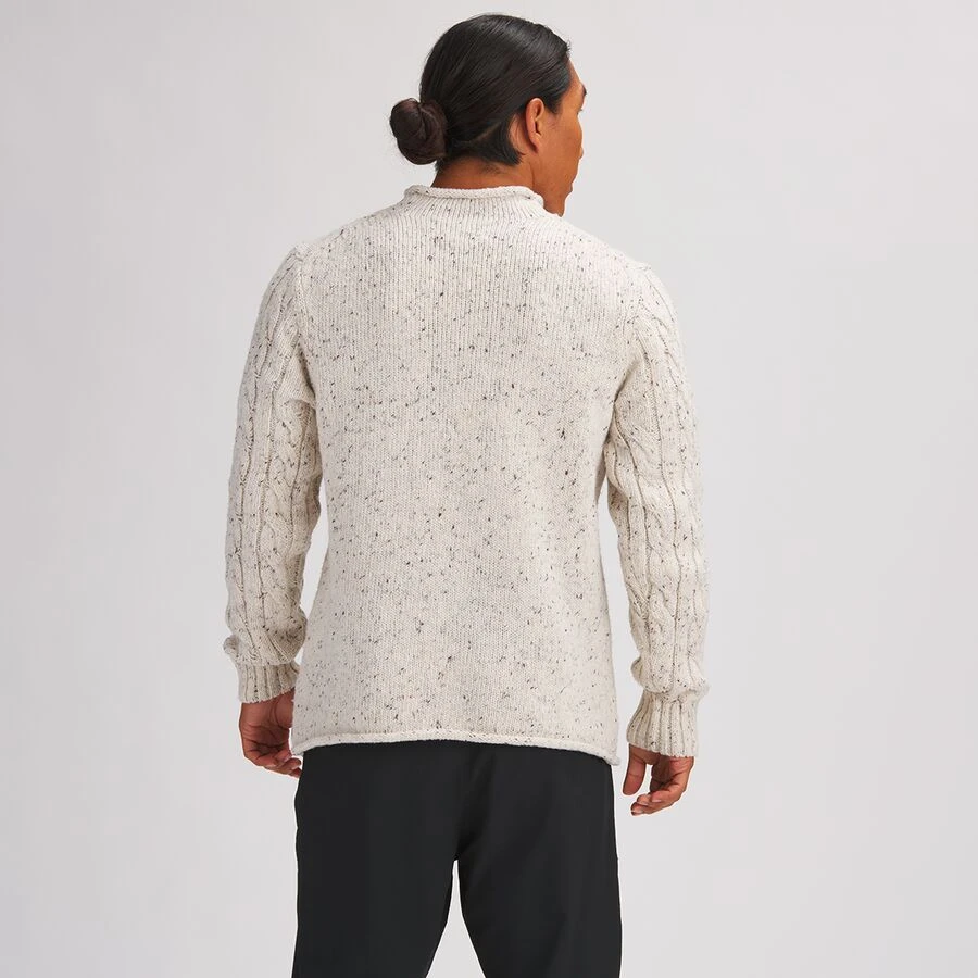 Stoic Cableknit Roll Neck Sweater - Men's 5 Stoic Cableknit Roll Neck Sweater - Men's - Image 5