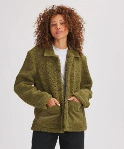 Stoic MTN Sherpa Corduroy Chore Coat - Women's