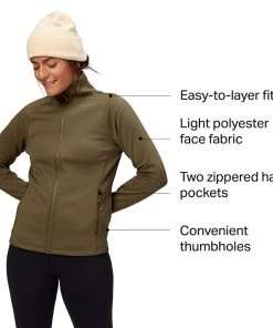 Stoic Tech Fleece Jacket - Women&apos;s -The Stoic Style Sales Shop OLIBRA D6 5