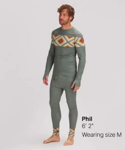 Stoic Lightweight Poly Baselayer Crew - Men&apos;s -The Stoic Style Sales Shop OLINIGPRI D4 5