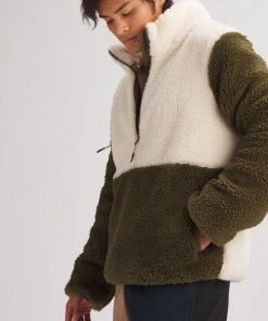 Stoic MTN 1/2-Zip Sherpa Pullover - Men&apos;s -The Stoic Style Sales Shop OLINIG D3 22