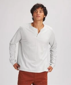 Stoic Daily Long-Sleeve Henley - Men's 35 Stoic Daily Long-Sleeve Henley - Men's -The Stoic Style Sales Shop OYSMUS 1