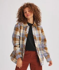 Stoic Quilted Boyfriend Plaid Shirt Jacket - Women&apos;s -The Stoic Style Sales Shop PEBPLA
