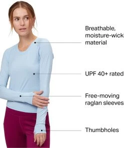 Stoic Tech Long-Sleeve T-Shirt - Women&apos;s -The Stoic Style Sales Shop POWBLU D8 3