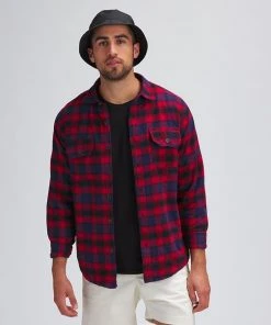 Stoic Button-Up Flannel Shirt - Men's 18 Stoic Button-Up Flannel Shirt - Men's -The Stoic Style Sales Shop REDNAVPLA