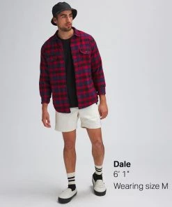 Stoic Button-Up Flannel Shirt - Men's 19 Stoic Button-Up Flannel Shirt - Men's -The Stoic Style Sales Shop REDNAVPLA D7 1