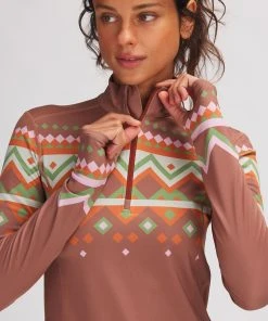 Stoic Lightweight Poly 1/4-Zip Baselayer Top - Women&apos;s -The Stoic Style Sales Shop RUSFAIISL D2 5