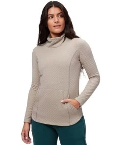 Stoic Quilted Cowl Neck Pullover - Women&apos;s