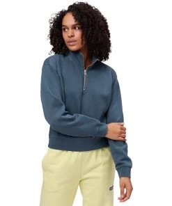 Stoic Cotton Cropped 1/4-Zip Pullover - Women's 13 Stoic Cotton Cropped 1/4-Zip Pullover - Women's -The Stoic Style Sales Shop STE 1