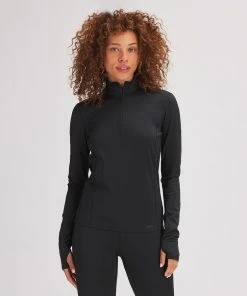 Stoic Lightweight Poly 1/4-Zip Baselayer Top - Women&apos;s -The Stoic Style Sales Shop STRLIM 49
