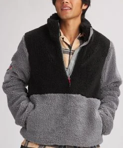 Stoic MTN 1/2-Zip Sherpa Pullover - Men&apos;s -The Stoic Style Sales Shop STRLIMMON D2 1