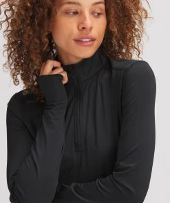 Stoic Lightweight Poly 1/4-Zip Baselayer Top - Women&apos;s -The Stoic Style Sales Shop STRLIM D2 56