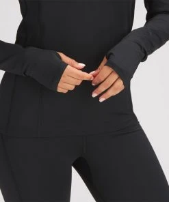 Stoic Lightweight Poly 1/4-Zip Baselayer Top - Women&apos;s -The Stoic Style Sales Shop STRLIM D3 48