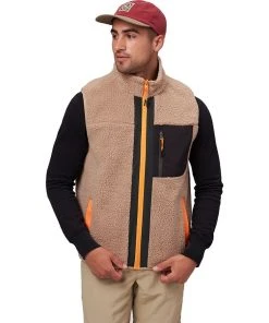 Stoic Reversible Mixed Media Sherpa Vest - Men's 13 Stoic Reversible Mixed Media Sherpa Vest - Men's -The Stoic Style Sales Shop TAUFIGLEA