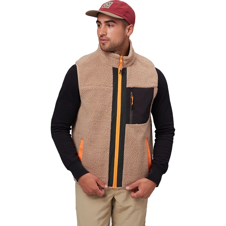 Stoic Reversible Mixed Media Sherpa Vest - Men's 7 Stoic Reversible Mixed Media Sherpa Vest - Men's - Image 7